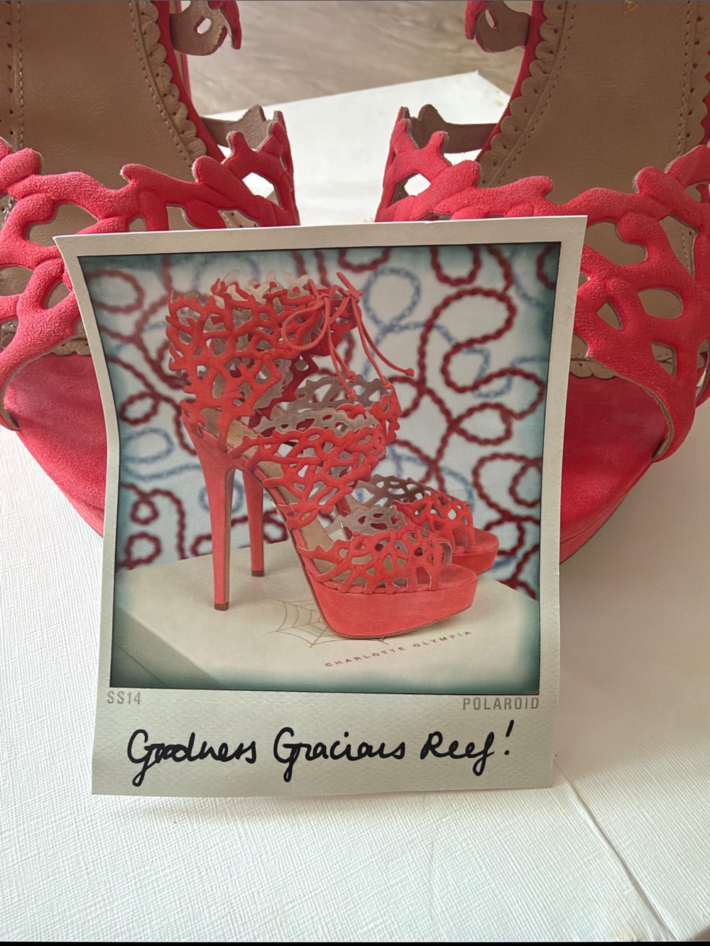 Charlotte Olympia Goodness Gracious Reef Heels sz 40 - Picture 8 of 12